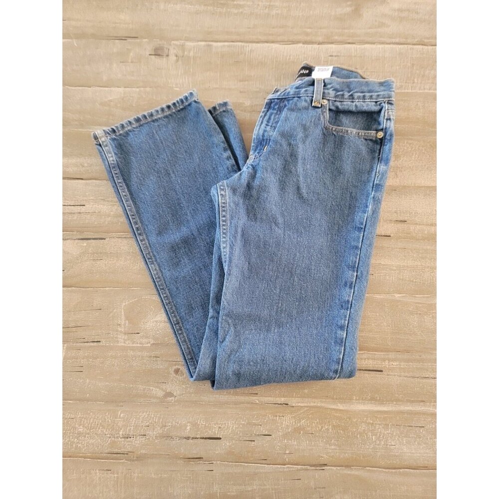 Express Jeans Juniors Size‎ 5/6R Straight Blue Jeans 3 Pockets 29 Inch Waist
